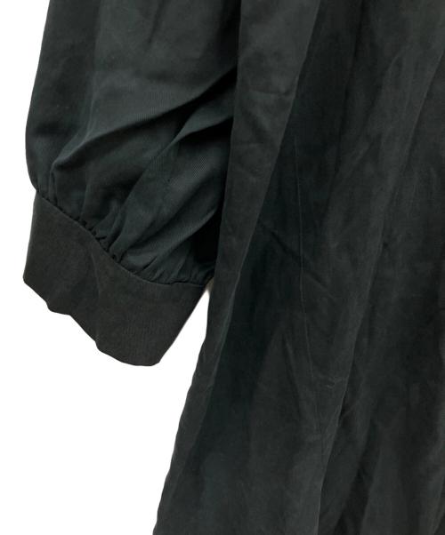 MOGA（モガ）MOGA (モガ) フィブリルツイルワンピース ブラック サイズ:Fの古着・服飾アイテム