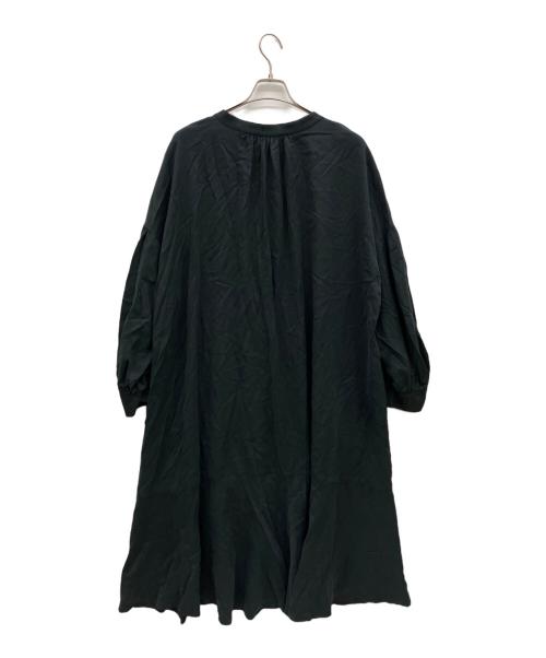 MOGA（モガ）MOGA (モガ) フィブリルツイルワンピース ブラック サイズ:Fの古着・服飾アイテム