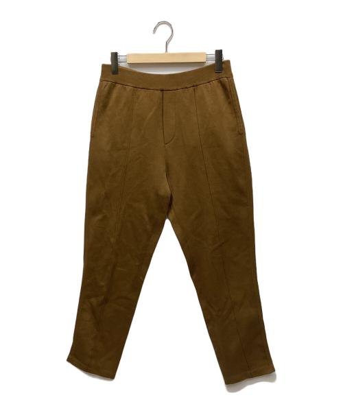 CABAN（キャバン）CABAN (キャバン) コットンポリエステルボンディングニットパンツ ブラウン サイズ:Mの古着・服飾アイテム