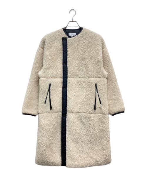 HYKE（ハイク）HYKE (ハイク) FAUX SHEALING COAT ベージュ サイズ:2の古着・服飾アイテム