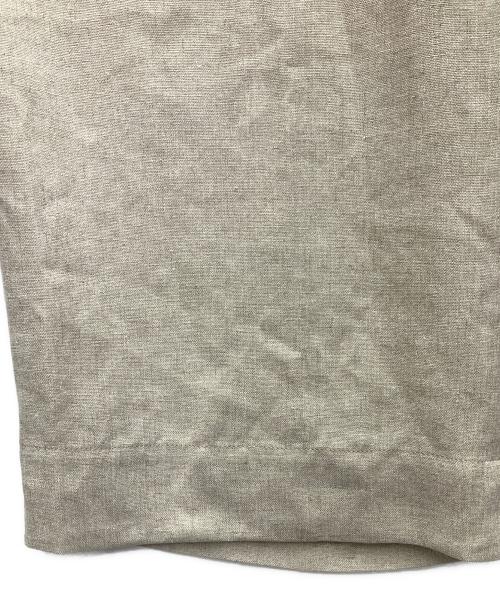 ESTNATION（エストネーション）ESTNATION (エストネーション) リネンライクワイドパンツ ベージュ サイズ:SIZE36 未使用品の古着・服飾アイテム