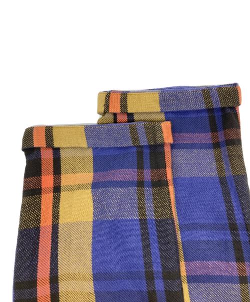 UNUSED（アンユーズド）UNUSED (アンユーズド) check pants マルチカラー サイズ:2の古着・服飾アイテム