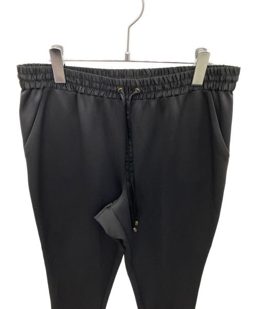 MADAME H CLOSET（マダムエイチクローゼット）MADAME H CLOSET (マダムエイチクローゼット) ドローストリングパンツ ブラック サイズ:SIZE 40の古着・服飾アイテム