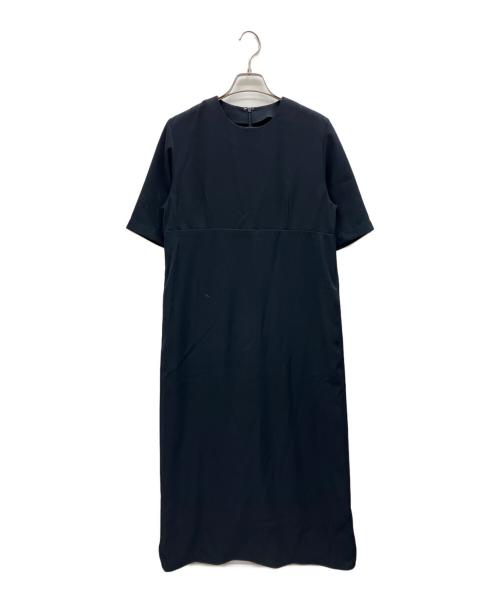 oblekt（オブレクト）oblekt (オブレクト) ハーフスリーブドレス ネイビー サイズ:M 未使用品の古着・服飾アイテム