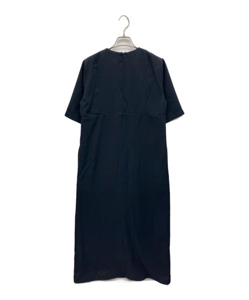 oblekt（オブレクト）oblekt (オブレクト) ハーフスリーブドレス ネイビー サイズ:M 未使用品の古着・服飾アイテム