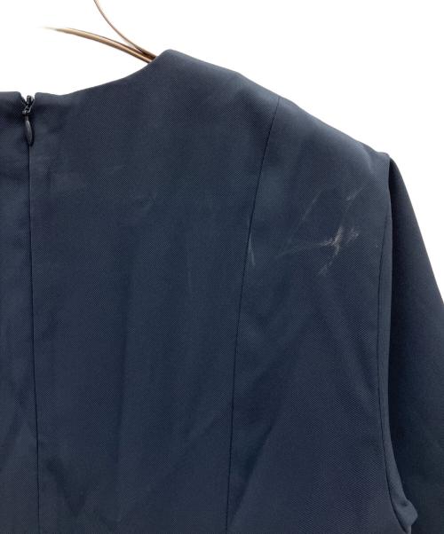 oblekt（オブレクト）oblekt (オブレクト) ハーフスリーブドレス ネイビー サイズ:M 未使用品の古着・服飾アイテム
