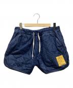 NATAL DESIGNネイタルデザイン）の古着「デニムキルティングショーツ」｜ブルー