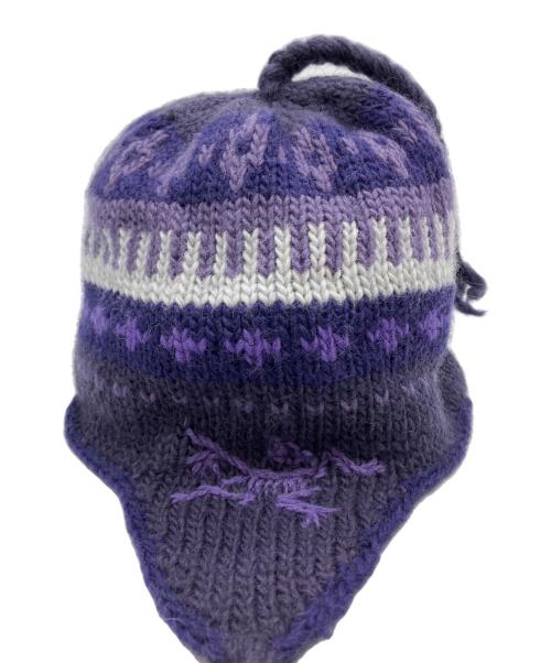ARC'TERYX（アークテリクス）ARC'TERYX (アークテリクス) コントレイル トーク/Contrail Toque/耳当て付きニット帽 パープルの古着・服飾アイテム