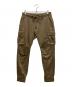 1PIU1UGUALE3 RELAX（ウノピゥウノウグァーレトレ リラックス）の古着「スリムカーゴパンツ」｜カーキ