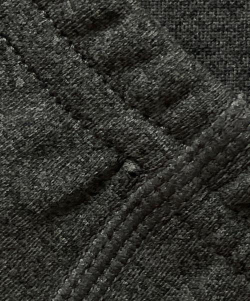Factelier（ファクトリエ）factelier (ファクトリエ) エアーブルゾン ジップアップ グレー サイズ:Lの古着・服飾アイテム