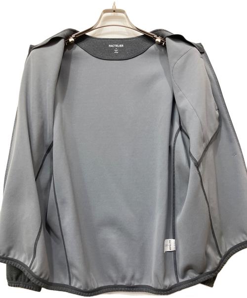 Factelier（ファクトリエ）factelier (ファクトリエ) エアーブルゾン ジップアップ グレー サイズ:Lの古着・服飾アイテム