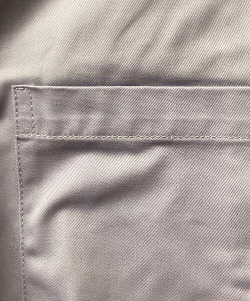 stussy（ステューシー）stussy (ステューシー) ZIP UP WORK SHIRT パープル サイズ:Mの古着・服飾アイテム