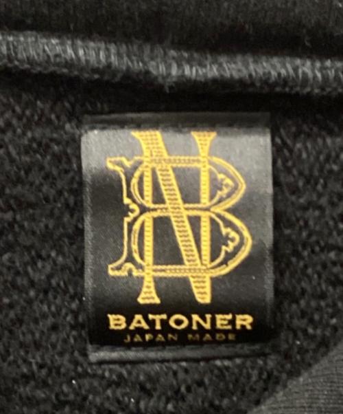 BATONER（バトナ―）BATONER (バトナ―) プルオーバーパーカー ブラック サイズ:1の古着・服飾アイテム