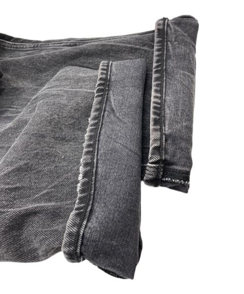 haikure（ハイクル）haikure　 (ハイクル) デニムパンツ/ペインターパンツ ブラック サイズ:25の古着・服飾アイテム