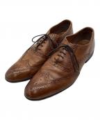 NEXTネクスト）の古着「ウィングチップシューズ」｜ブラウン