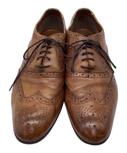 NEXT（ネクスト）NEXT (ネクスド) ウィングチップシューズ ブラウン サイズ:44の古着・服飾アイテム