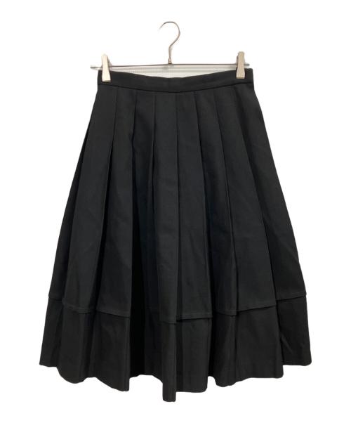 tricot COMME des GARCONS（トリココムデギャルソン）tricot COMME des GARCONS (トリココムデギャルソン) プリーツスカート ブラック サイズ:Mの古着・服飾アイテム
