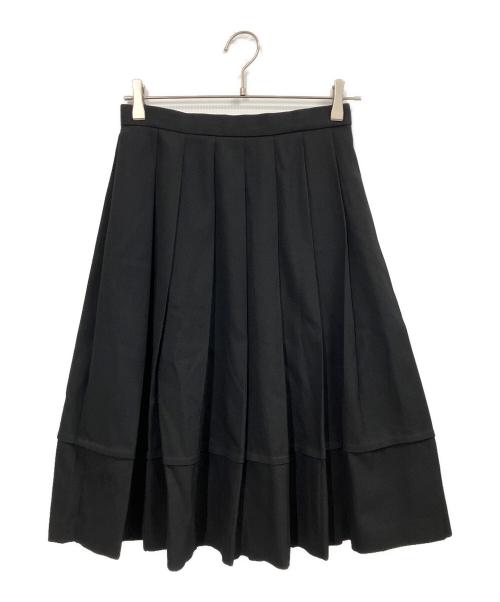 tricot COMME des GARCONS（トリココムデギャルソン）tricot COMME des GARCONS (トリココムデギャルソン) プリーツスカート ブラック サイズ:Mの古着・服飾アイテム