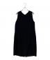 EMPORIO ARMANI (エンポリオ アルマーニ) ノースリーブワンピース ブラック サイズ:46 未使用品：6000円