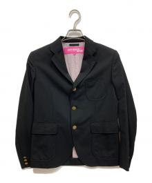 JUNYA WATANABE MAN PINK（ジュンヤワタナベマン ピンク）の古着「金釦テーラードジャケット」｜ブラック