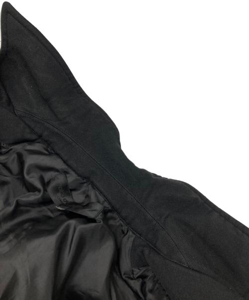 ROBE DE CHAMBRE COMME DES GARCONS（ローブドシャンブル コムデギャルソン）ROBE DE CHAMBRE COMME DES GARCONS (ローブドシャンブル コムデギャルソン) ステンカラーコート ブラック サイズ:Mの古着・服飾アイテム