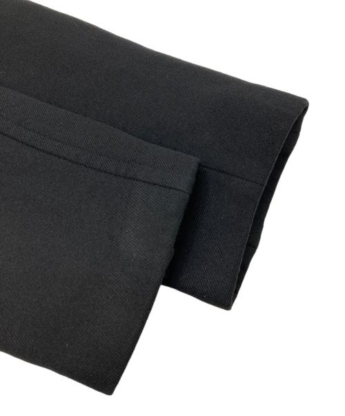 ROBE DE CHAMBRE COMME DES GARCONS（ローブドシャンブル コムデギャルソン）ROBE DE CHAMBRE COMME DES GARCONS (ローブドシャンブル コムデギャルソン) ステンカラーコート ブラック サイズ:Mの古着・服飾アイテム