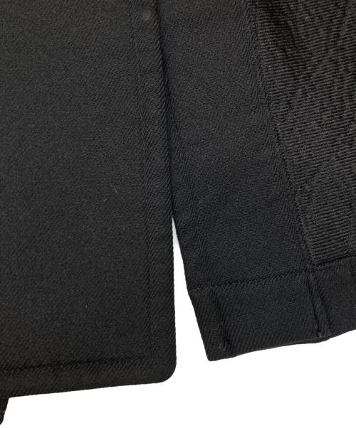 ROBE DE CHAMBRE COMME DES GARCONS（ローブドシャンブル コムデギャルソン）ROBE DE CHAMBRE COMME DES GARCONS (ローブドシャンブル コムデギャルソン) ステンカラーコート ブラック サイズ:Mの古着・服飾アイテム