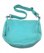 MANDARINA DUCKマンダリナダック）の古着「レザーショルダーバッグ」｜ブルー