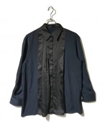 RIM.ARK（リムアーク）の古着「Pin-tuck dress SH」｜ネイビー