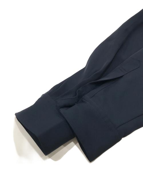 RIM.ARK（リムアーク）RIM.ARK (リムアーク) Pin-tuck dress SH ネイビー サイズ:Fの古着・服飾アイテム