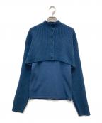 RIM.ARKリムアーク）の古着「Tank set knit tops」｜ネイビー