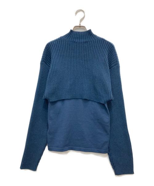 RIM.ARK（リムアーク）RIM.ARK (リムアーク) Tank set knit tops ネイビー サイズ:FREEの古着・服飾アイテム