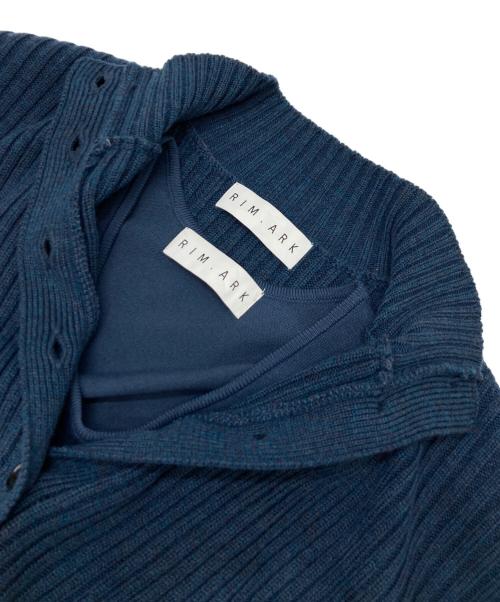 RIM.ARK（リムアーク）RIM.ARK (リムアーク) Tank set knit tops ネイビー サイズ:FREEの古着・服飾アイテム