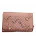 BOTTEGA VENETA (ボッテガベネタ) 2つ折り財布 ピンク：20000円