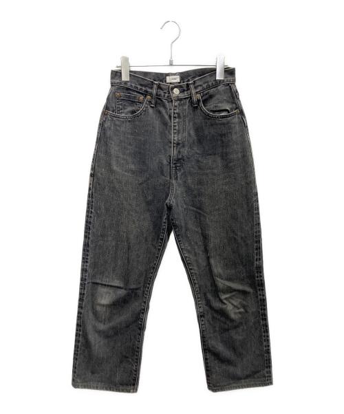 CIOTA（シオタ）CIOTA (シオタ) スビンコットン13.5ozハイウエストデニムパンツ ブラック サイズ:SIZE 26の古着・服飾アイテム