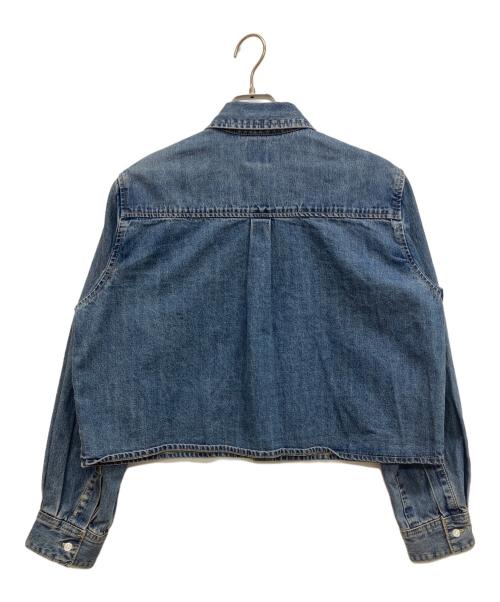 Spick and Span（スピック＆スパン）Spick and Span (スピック＆スパン) ショートデニムシャツ ブルー サイズ:Freeの古着・服飾アイテム