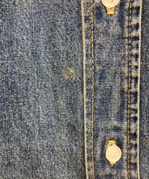 Spick and Span（スピック＆スパン）Spick and Span (スピック＆スパン) ショートデニムシャツ ブルー サイズ:Freeの古着・服飾アイテム