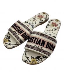 Christian Dior（クリスチャン ディオール）の古着「Dway スライドサンダル」｜ホワイト
