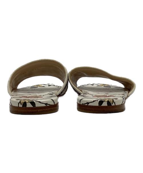 Christian Dior（クリスチャン ディオール）Christian Dior (クリスチャン ディオール) Dway スライドサンダル ホワイト サイズ:35 1/2の古着・服飾アイテム