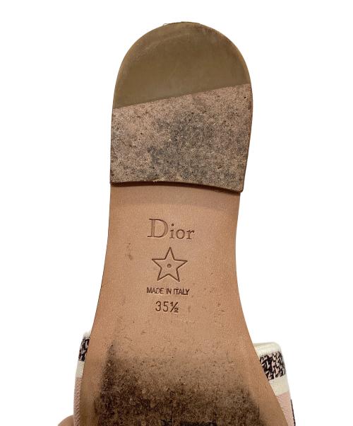 Christian Dior（クリスチャン ディオール）Christian Dior (クリスチャン ディオール) Dway スライドサンダル ホワイト サイズ:35 1/2の古着・服飾アイテム