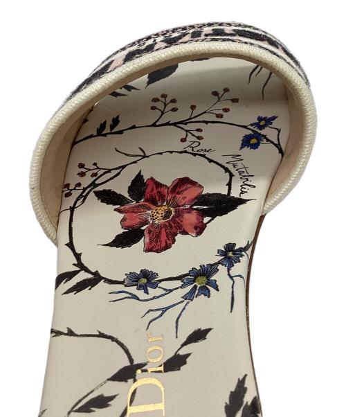 Christian Dior（クリスチャン ディオール）Christian Dior (クリスチャン ディオール) Dway スライドサンダル ホワイト サイズ:35 1/2の古着・服飾アイテム