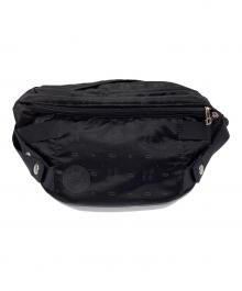 POTR（ピー・オー・ティー・アール）の古着「モノグラム ウエストバッグ　MONOGRAM WAIST BAG」｜ブラック