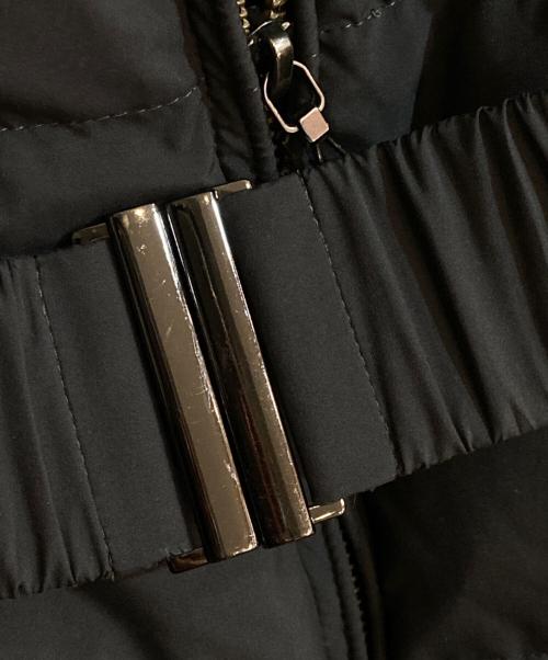 nano・universe（ナノ・ユニバース）nano・universe (ナノ・ユニバース) nishiawa down ラクーンファーダウンコート ブラック サイズ:38の古着・服飾アイテム