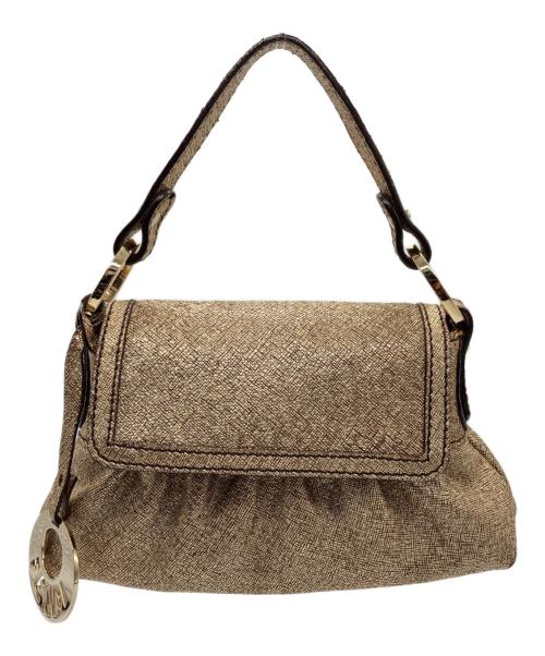 FENDI（フェンディ）FENDI (フェンディ) ハンドバッグ ゴールドの古着・服飾アイテム
