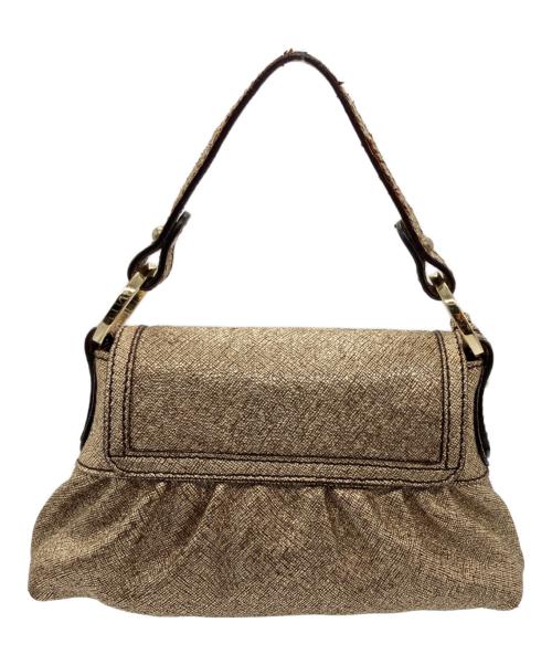 FENDI（フェンディ）FENDI (フェンディ) ハンドバッグ ゴールドの古着・服飾アイテム