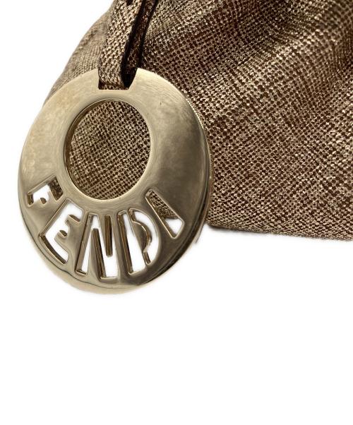 FENDI（フェンディ）FENDI (フェンディ) ハンドバッグ ゴールドの古着・服飾アイテム
