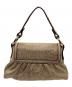 FENDI (フェンディ) ハンドバッグ ゴールド：27000円