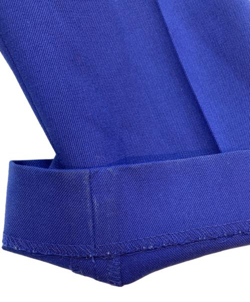 EVERYDAY I LIKE.（エヴリデイ アイ ライク）EVERYDAY I LIKE. (エヴリデイ アイ ライク) 裾ジップスラックス ブルー サイズ:36の古着・服飾アイテム