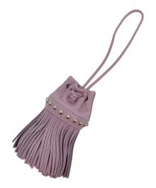 J&M DAVIDSON（ジェイ＆エム デヴィッドソン）の古着「フリンジ カーニバル チャーム」｜パープル