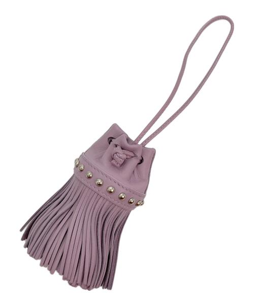 J&M DAVIDSON（ジェイ＆エム デヴィッドソン）J&M DAVIDSON (ジェイ＆エム デヴィッドソン) フリンジ カーニバル チャーム パープルの古着・服飾アイテム